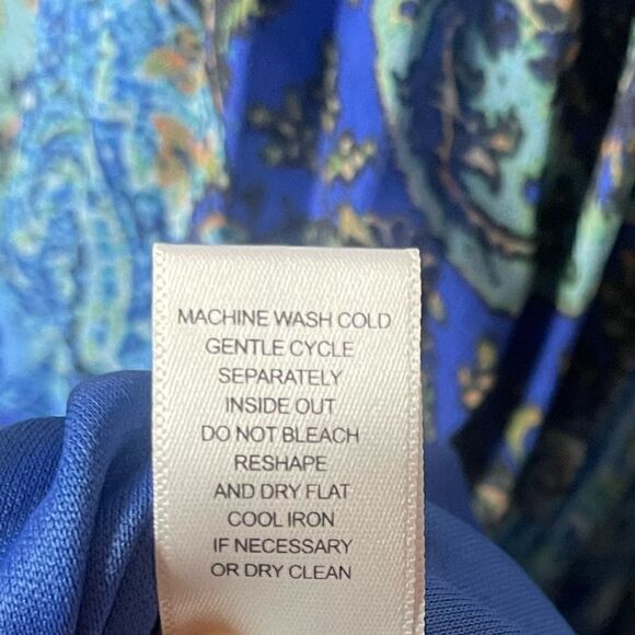 Spense Accordian Style Sleeveless Handkerchief Dress - Picture 11 of 12